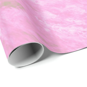 Papier Cadeau Marbre rose