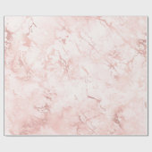 Papier Cadeau marbre rose (Plat)