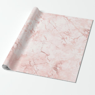 Papier Cadeau marbre rose