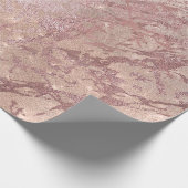Papier Cadeau Marbre rose Rose brillant brillant étincelle Textu (Coin)