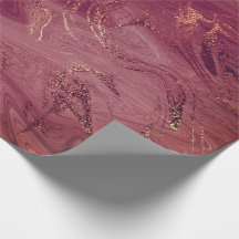 Marbre rose Rose Or Moulé Burgundy Blush