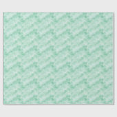 Papier Cadeau Marbre Vert Menthe (Plat)
