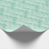 Papier Cadeau Marbre Vert Menthe (Coin)
