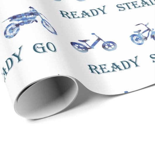 Papier Cadeau Marche (Coin rond)