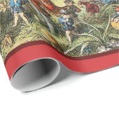 Papier Cadeau Marche triomphale de l'Elfe Roi, Fées, Goblins (Coin rond)