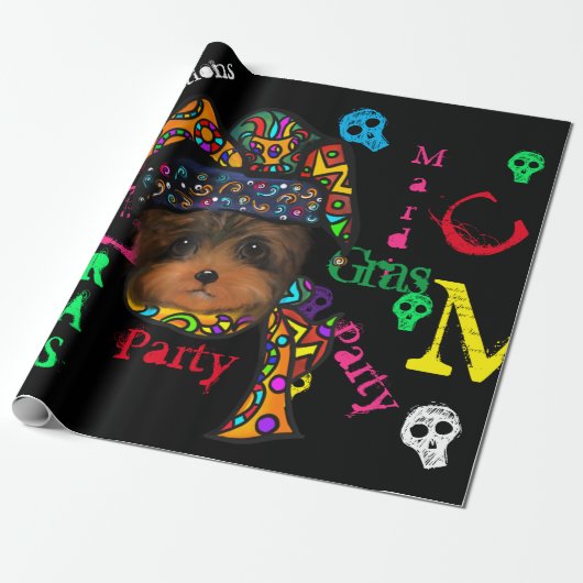 Papier Cadeau Mardi GRAS (Déroulé)