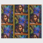 Papier Cadeau Mardi Gras (Plat)