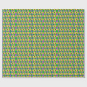 Papier Cadeau Mardi Gras Arlequin Fleur De Lis (Plat)