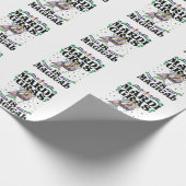 Papier Cadeau Mardi Gras Est Magique Cute Unicorn (Coin)