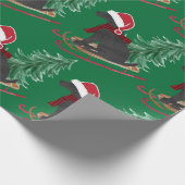 Papier Cadeau Marée noire de vacances Xmas (Coin)