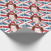 PAPIER CADEAU MARGARET THATCHER UNION JACK (Coin)