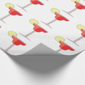 Papier Cadeau Margarita rouge (Coin)