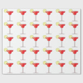 Papier Cadeau Margarita rouge (Plat)