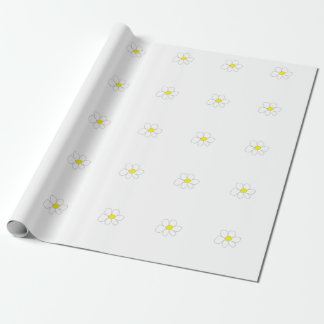 Papier Cadeau Marguerite