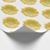 Papier Cadeau Marguerite jaune (Coin)