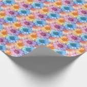Papier Cadeau Marguerites Pastel (Coin)