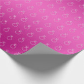 Papier Cadeau Mariage à anneau fiançailles papier à enveloppemen (Coin)