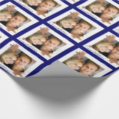 Papier Cadeau Mariage à la plage bleu de Starfish (Coin)