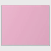 Papier Cadeau Mariage Anniversaire Fêtes Rose Fille Féminin (Plat)