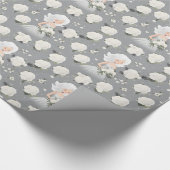 Papier Cadeau Mariage blanc (Coin)