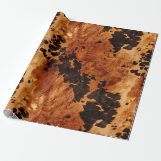 Papier Cadeau Mariage Brown à la crème (Déroulé)