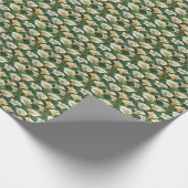 Papier Cadeau Mariage cadeau blanc Calla Lily Floral (Coin)