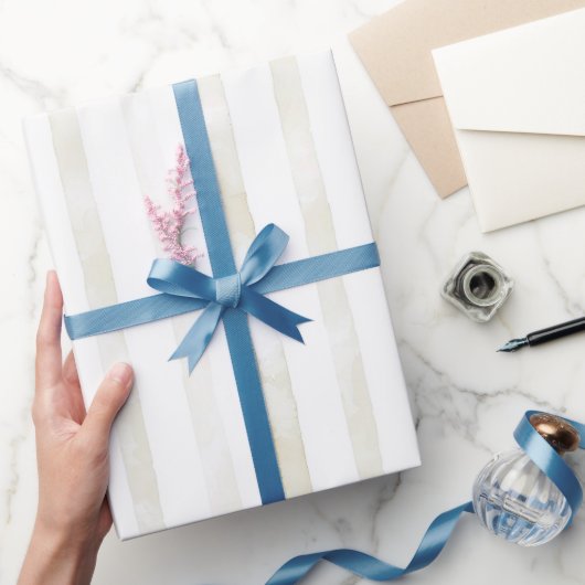 Papier Cadeau Mariage Crème Blanc Ivoire (Cadeaux)