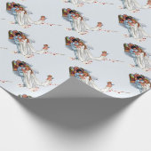 Papier Cadeau mariage de conte de fées (Coin)