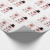 Papier Cadeau Mariage de porc (Coin)