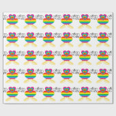Papier Cadeau mariage gay (Plat)