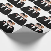 Papier Cadeau Mariage Gay Grooms (Coin)