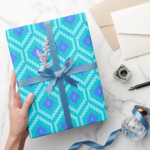 Papier Cadeau Mariage Joyeux Artistique Tendance Brillante