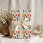 Papier Cadeau Mariage Motif Floral Quail Bird Spring<br><div class="desc">Ajoutez une touche de ressort à votre cadeau avec notre papier d'enveloppement à ressort à caille fleurie. Les magnifiques motifs floraux et cailles ajouteront une touche élégante et festive à tout cadeau. Fabriqué avec des matériaux de haute qualité, c'est le choix parfait pour toutes les occasions. Dites adieu au papier...</div>