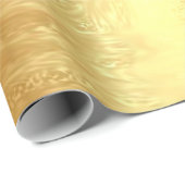 Papier Cadeau Mariage nuptial Parties scintillant de  en métal o (Coin rond)