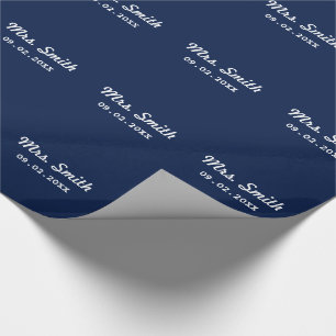 Papier Cadeau Mariage nuptiale fait sur commande