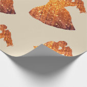 Papier Cadeau Mariage, Papier à enveloppement Couple d'Or, Valen (Coin)