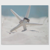 Papier Cadeau Mariage plage (Plat)