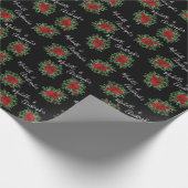 Papier Cadeau Mariage Red Rose (Coin)