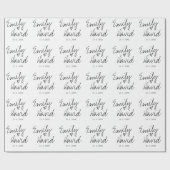 Papier Cadeau Mariage simple et élégant pour les mariées et les  (Plat)