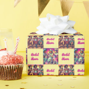 Papier Cadeau Mariage Western Vintage Cowgirl Shower