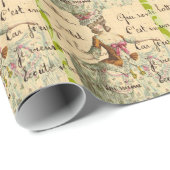 Papier Cadeau Marie (Coin rond)
