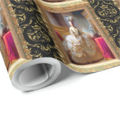 Papier Cadeau Marie a inspiré pour Noël (Coin rond)