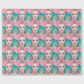Papier Cadeau Marie-Antoinette (Plat)