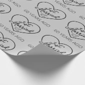 Papier Cadeau Marié Il Y A 60 Ans (Coin)