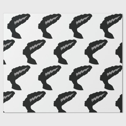 Papier Cadeau Mariée De Frankenstein (Plat)