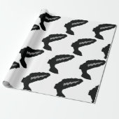 Papier Cadeau Mariée De Frankenstein (Déroulé)