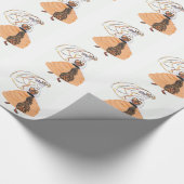 Papier Cadeau Mariée d'Halloween (Coin)