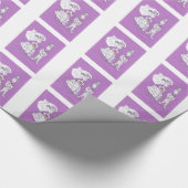 Papier Cadeau Mariée et salle (Coin)