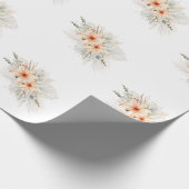 Papier Cadeau Mariée florale (Coin)