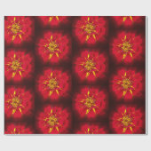 Papier Cadeau marigold rouge vif (Plat)
